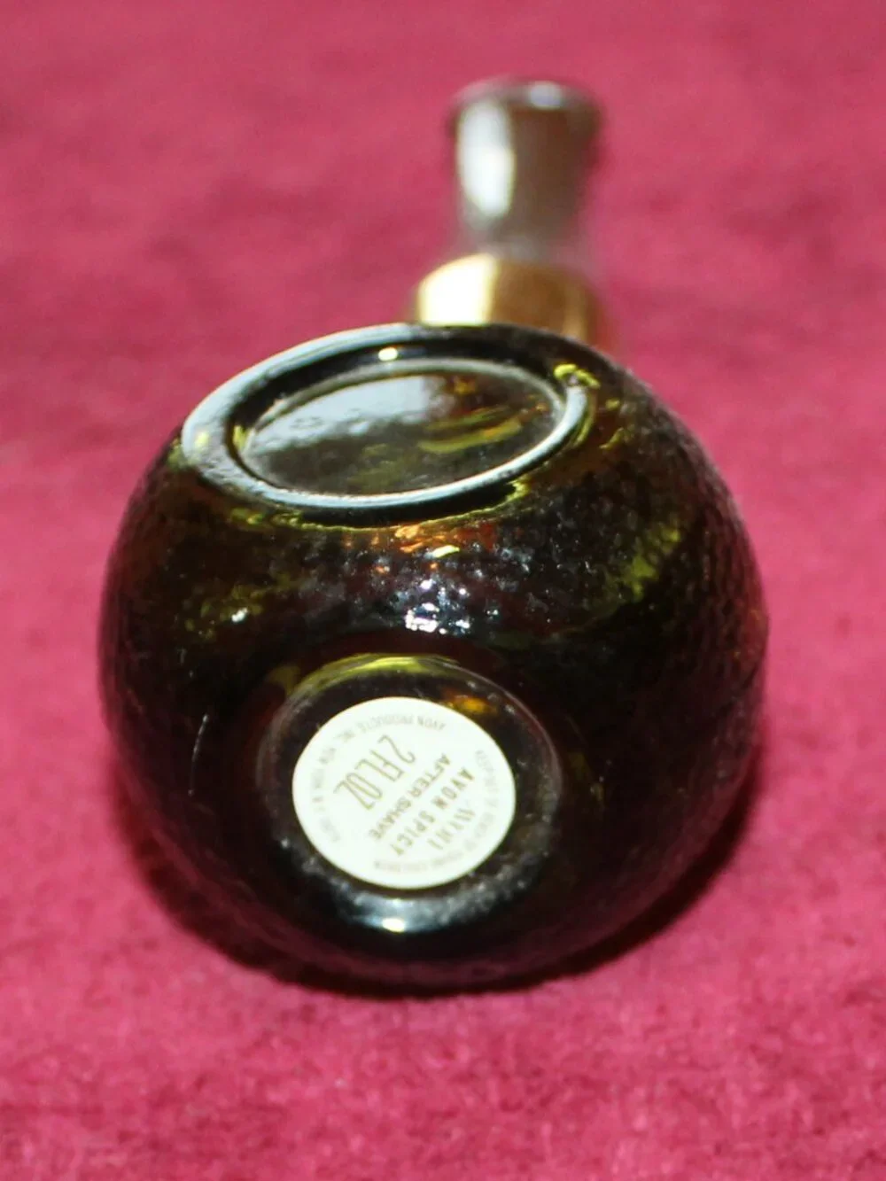 Vintage AVON Pipe Bottle Decanter